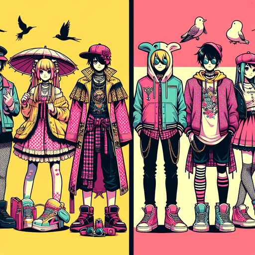 Gaya Fashion Harajuku vs. Streetwear: Apa Bedanya dan Bagaimana Memadukannya