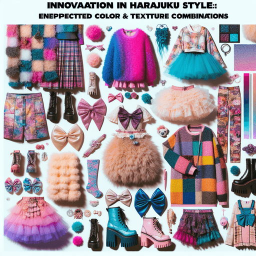 Inovasi dalam Gaya Harajuku: Kombinasi Warna dan Tekstur yang Tidak Terduga